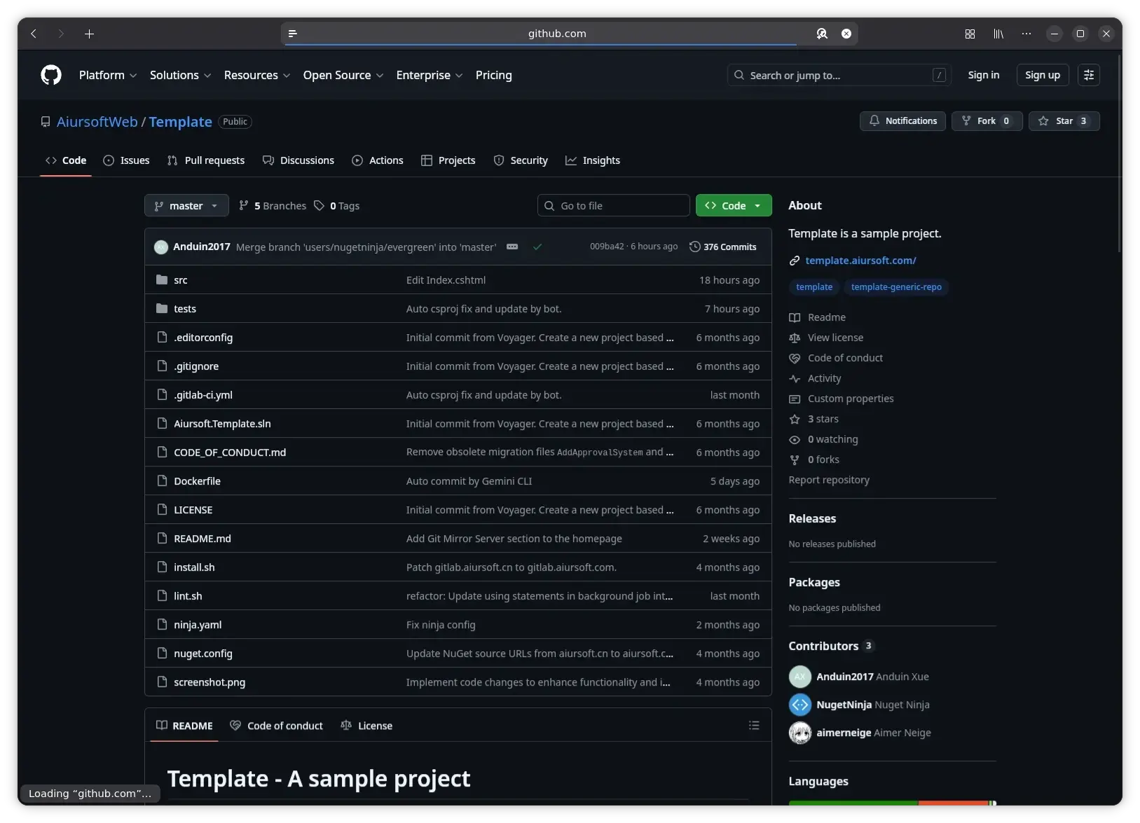 Kanban GitHub repository